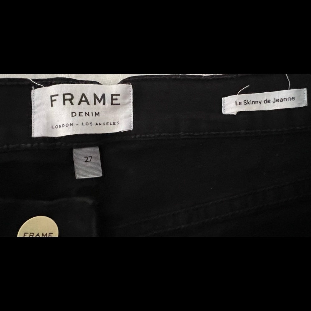 Frame denim Jeans - size 27 - black